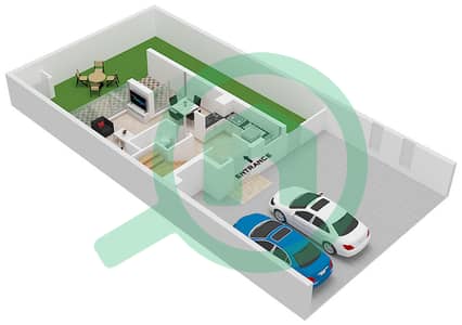 Victoria - 3 Bedroom Townhouse Type RE-E Floor plan
