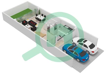 Victoria - 3 Bedroom Townhouse Type A Floor plan
