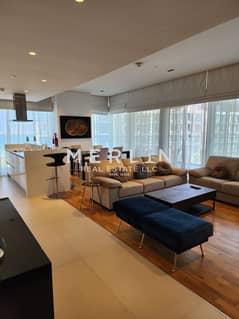 Exquisite Fully Furnished 2 BR | Vacant | Sea View