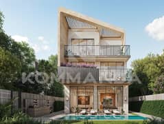 Real Price)1% Monthly|2 YRS P. Hand Over|Waterfront