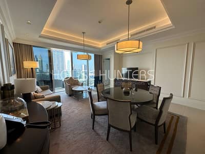 2 Bedroom Apartment for Rent in Downtown Dubai, Dubai - Exclusive| 2 Bed |High Floor |DIFC and Water View