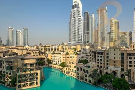 3 Bedroom Apartment for Rent in Downtown Dubai, Dubai - Elegant 3BR | Burj Khalifa and Fountain Views