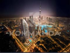 Lowest Price in Down Town/Direct On Burj/High Floor