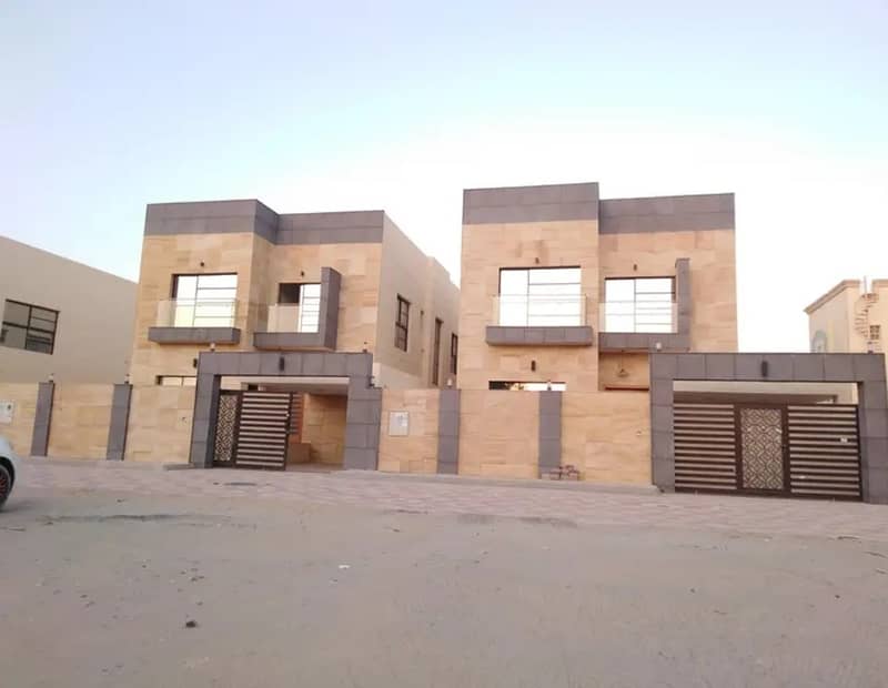 New villa with Super Deluxe finishes very close to a mosque and opposite the Ajman Academy