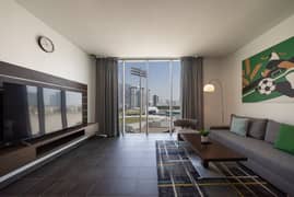 شقة فندقية في فندق الامارات الرياضي،مدينة دبي الرياضية 2 غرف 150000 درهم - 13250076