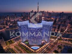 Burn Khalifa& Canal View|10%ROI|Handover2026