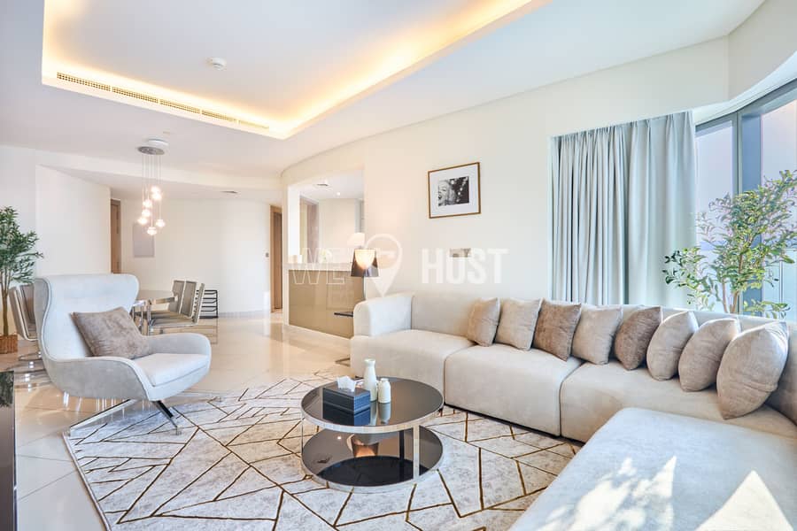 Burj Khalifa View | High-Floor | Upgraded 3Bed Apt - Image 6