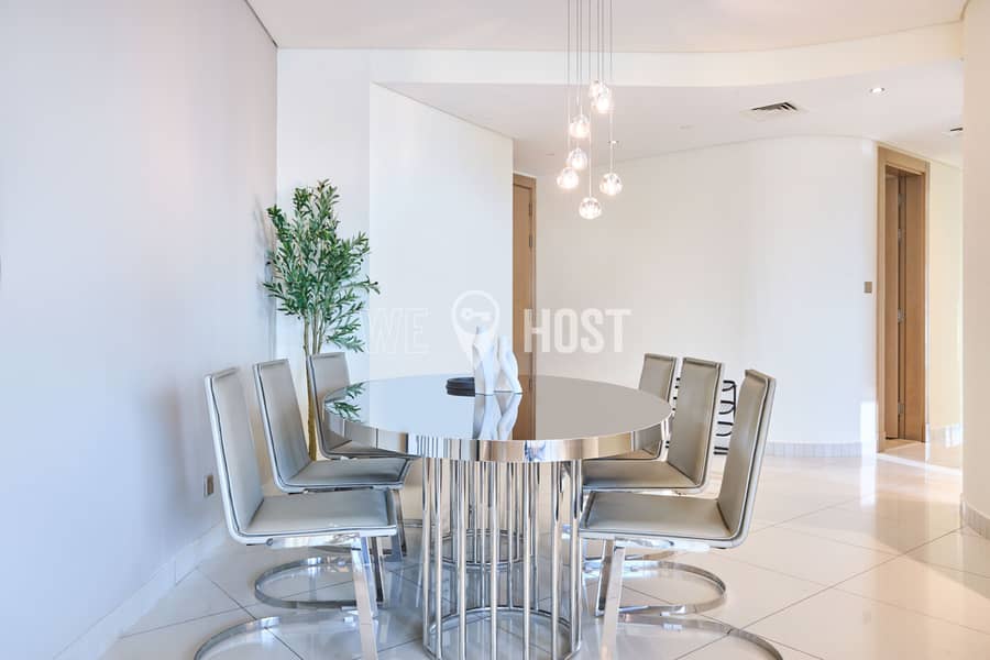 Burj Khalifa View | High-Floor | Upgraded 3Bed Apt - Image 9