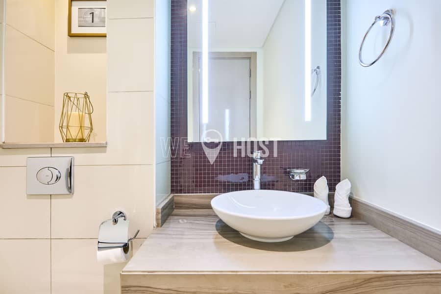 Burj Khalifa View | High-Floor | Upgraded 3Bed Apt - Image 14