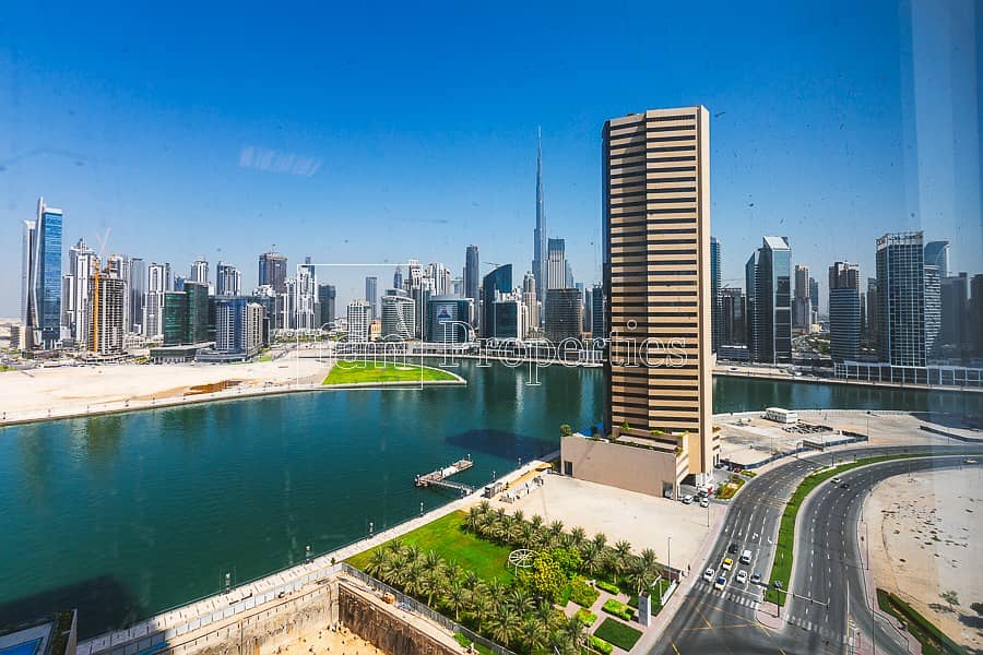 Large Office Space Offering Burj Khalifa View