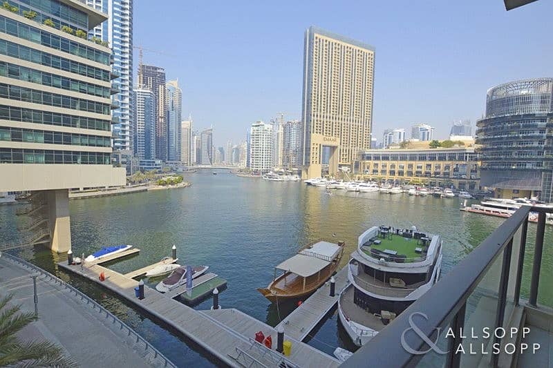 Two Beds | Full Marina View | Low Floor