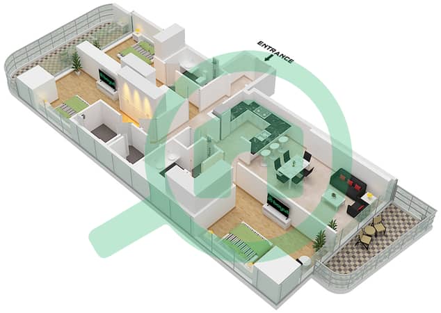 Type A06 Floor 44,47 Tower A,B
