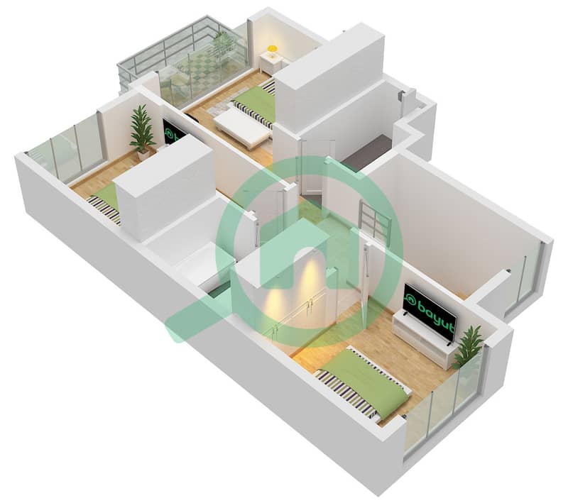 Type Sleek-C Unit 8 Plex-TH 02,04,06 10 Plex TH 04,08 Floor First Orania - 3 Bedroom Townhouse Type SLEEK-C/UNIT 8 PLEX-TH 02 Floor plan Type Sleek-C Unit 8 Plex-TH 02,04,06 10 Plex TH 04,08 Floor First interactive3D
