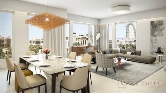 3 Bedroom Flat for Sale in Umm Suqeim, Dubai - State of the art apartment with spontaneous view 3 Bedroom Flat for Sale in Umm Suqeim, Dubai - State of the art apartment with spontaneous view