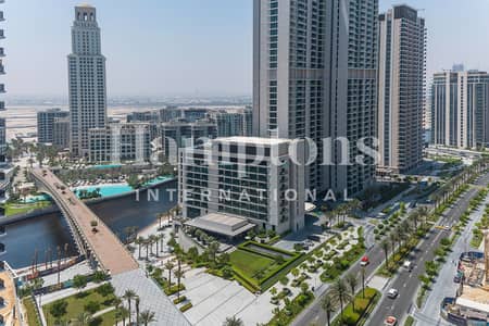 2 Bedroom Flat for Sale in Dubai Creek Harbour, Dubai - High Floor | Lagoon View | Vacant on Transfer