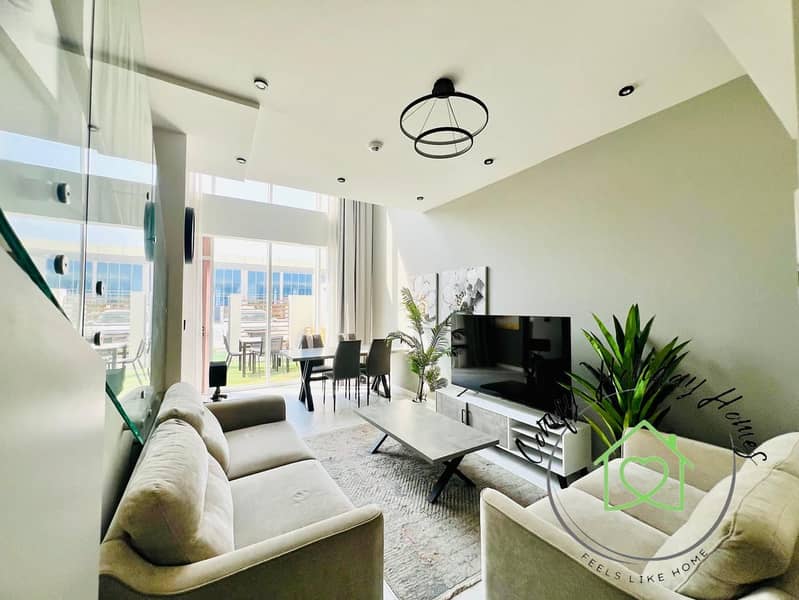 Fully Furnished 1 BHK Town House In Dubai Land