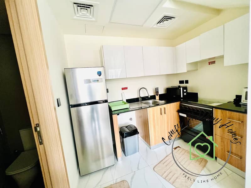 Fully Furnished 1 BHK Town House In Dubai Land