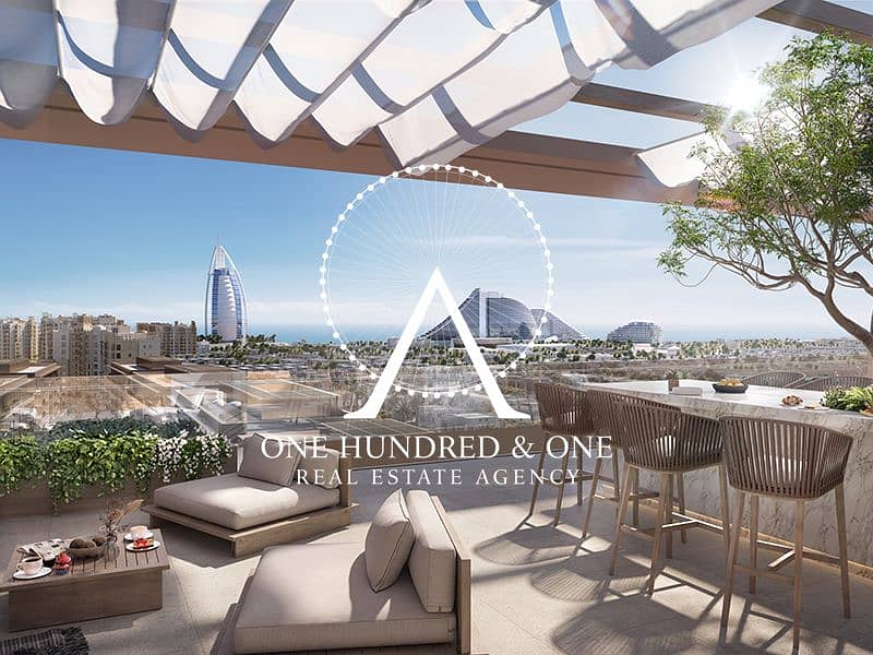 SPACIOUS LAYOUT | LUXURY LIVING NEAR BURJ AL ARAB | HANDOVER 2026