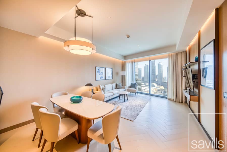 High Floor | Vacant | Burj Khalifa view - Image 8