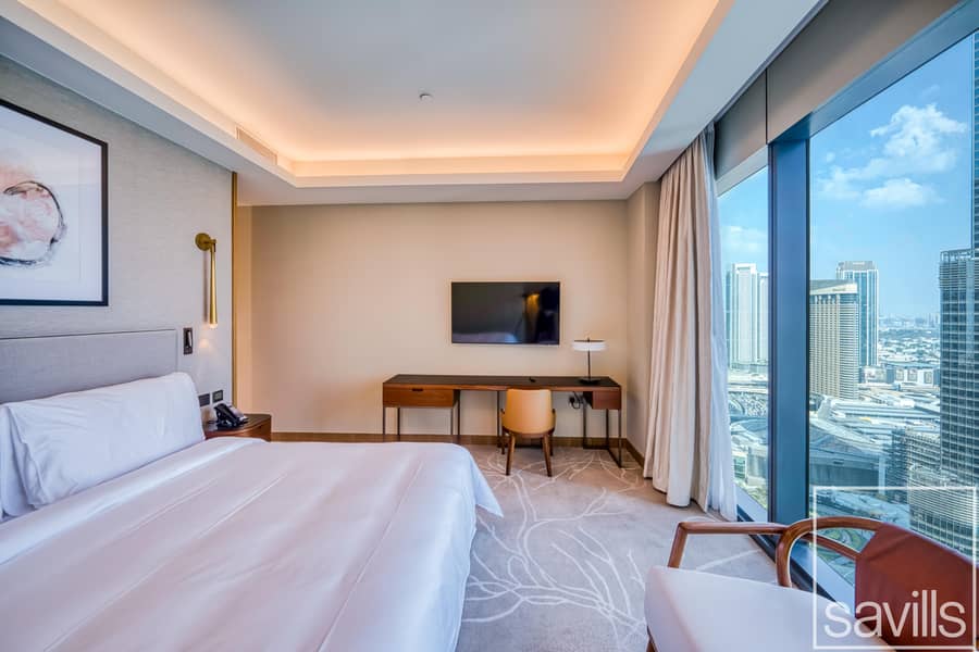 High Floor | Vacant | Burj Khalifa view - Image 9