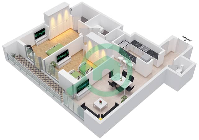 Unit 4 Floor Typical Unit 4 Floor Typical