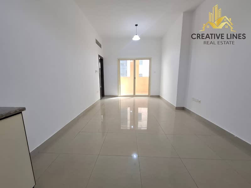 Very Spacious Studio Apartment Available For Family In Front of RTA Bus Stop