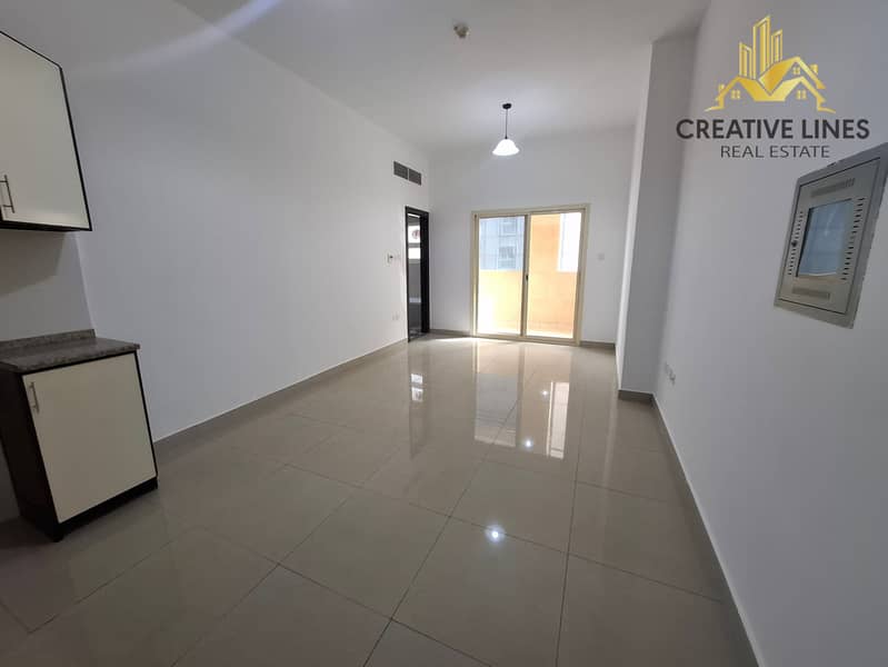 Very Spacious Studio Apartment Available For Family In Front of RTA Bus Stop