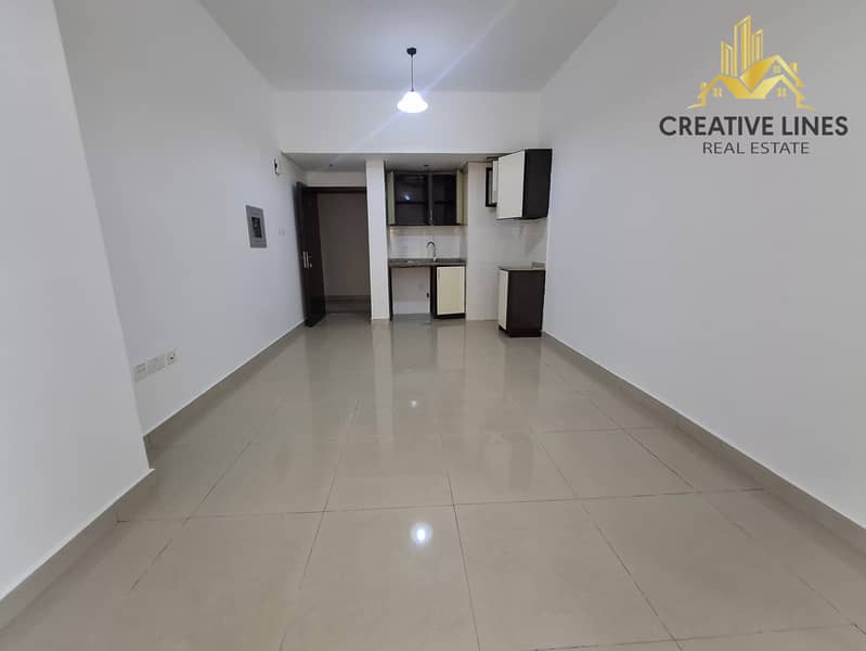 Very Spacious Studio Apartment Available For Family In Front of RTA Bus Stop