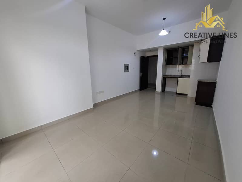 Very Spacious Studio Apartment Available For Family In Front of RTA Bus Stop