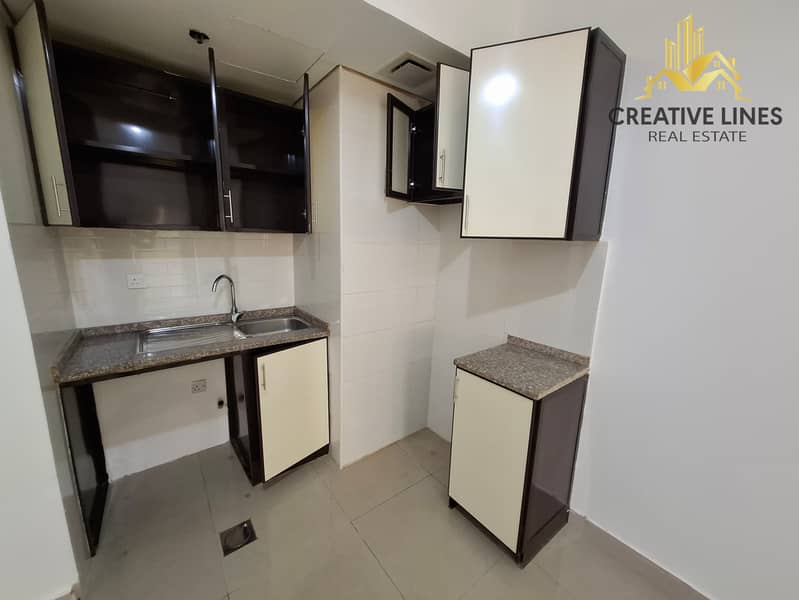 Very Spacious Studio Apartment Available For Family In Front of RTA Bus Stop