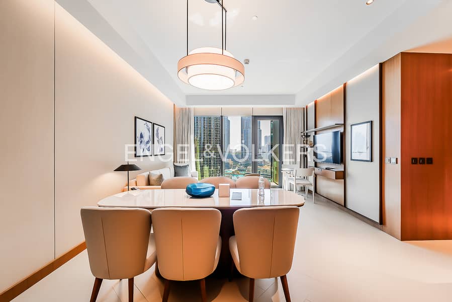 Full Burj and Fountain Views | Luxurious Living - Image 6