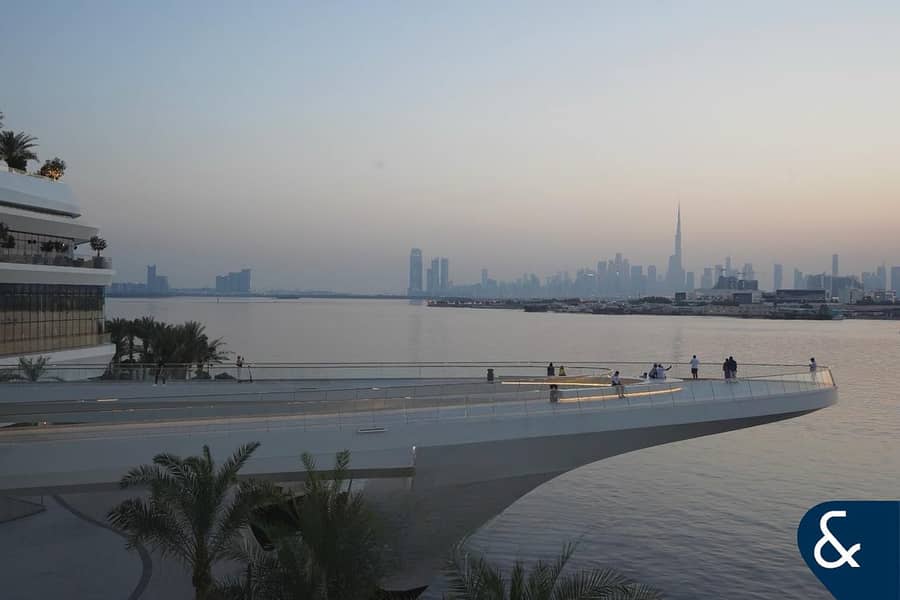 One Bedroom | Burj + Sea View | Furnished