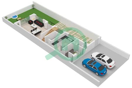 Odora - 3 Bedroom Townhouse Type R2EM Floor plan