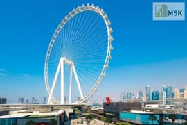 Full Sea View | Furnished 3BR + Maid | Bluewaters