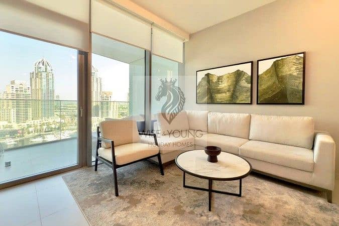 Stunning 1 Bed Apartment with Dubai Marina view
