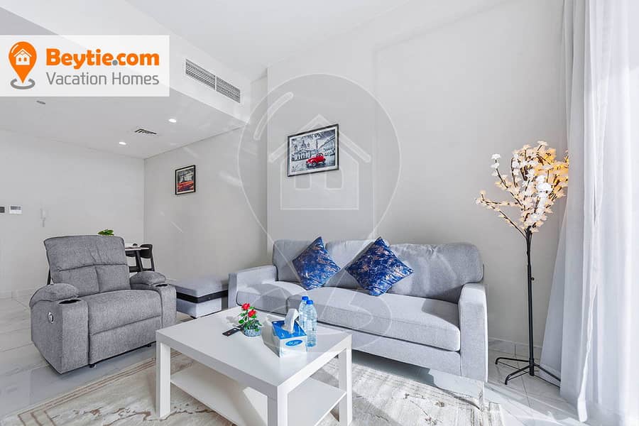 An Elegant Newly Furnished 1BR in Garden City 2