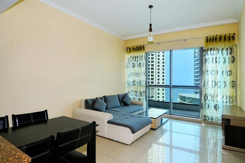 Bay Central West | Furnished | High Floor | Sea View