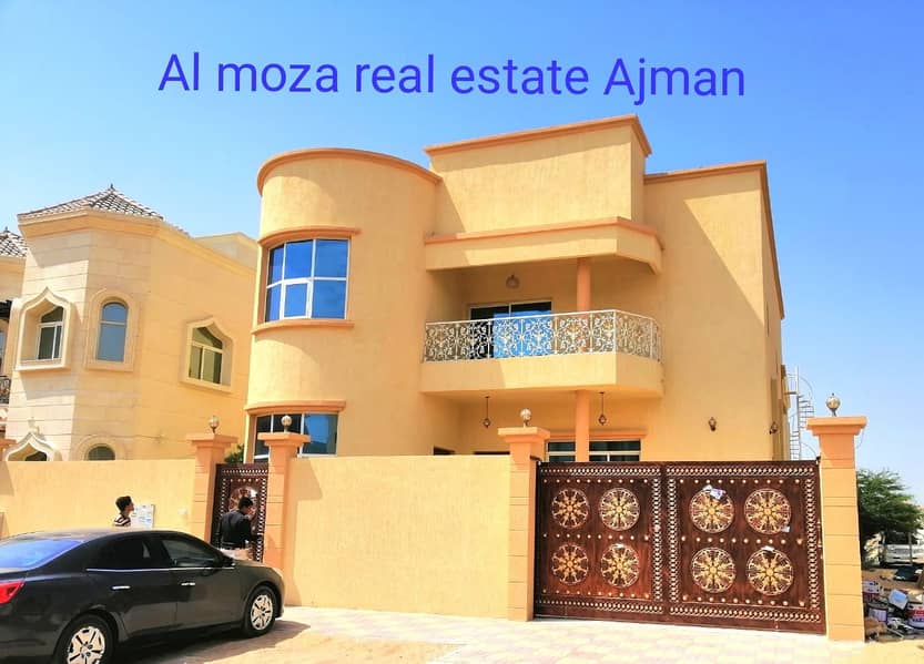 6 Master Bedroom Brand New Beautiful Villa For Rent In Front Of Ajman Academy