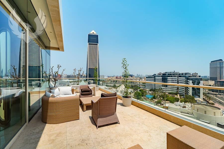 Iconic Pyramid, Luxe Skyline Living, Terrace - Image 7