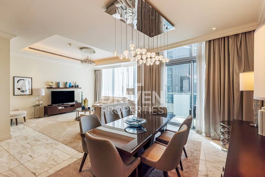 Above 50th Floor | Spacious Layout | Burj View