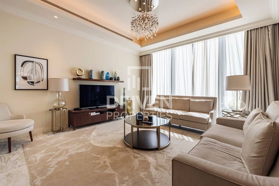 Above 50th Floor | Spacious Layout | Burj View