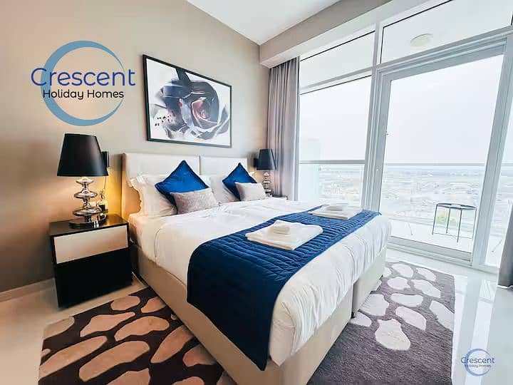 Stylish Studio | Damac Hills |Furnished & Prime Location