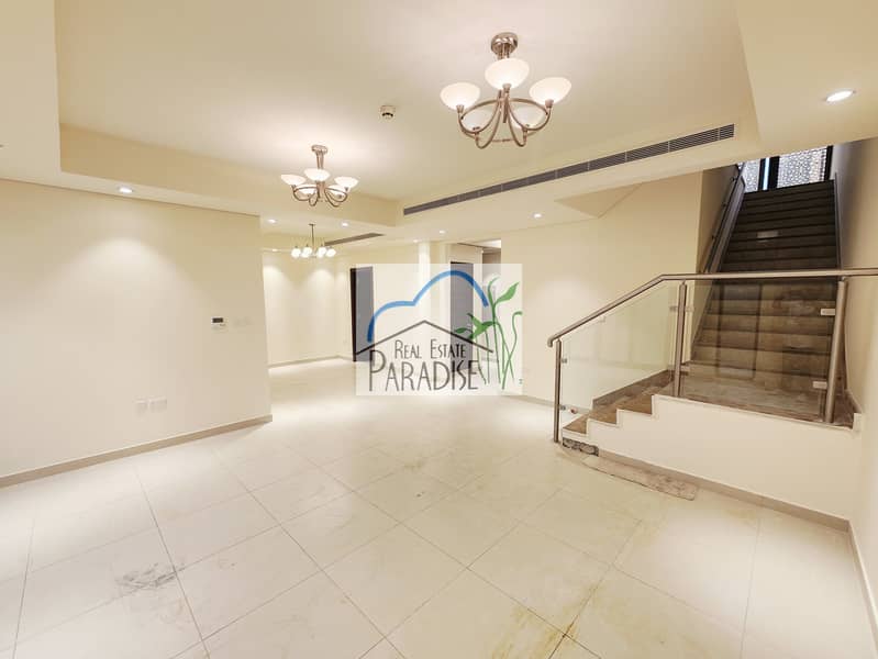 Available 5 Bedroom villa All Master bedroom/away from fly zone/ Maid Room/Store Room/Laundry Room/Central AC/7 Bath/Private Garden/For Rent in mirdif