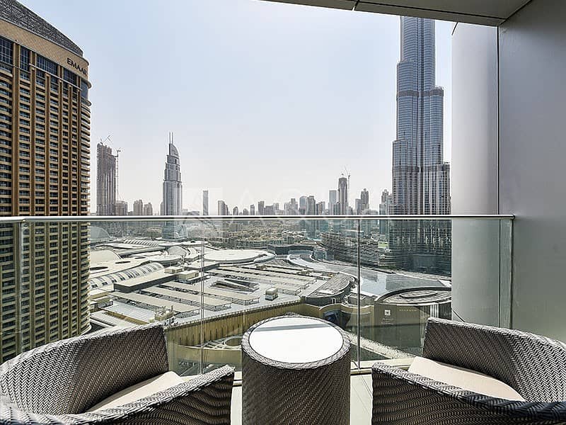 Chic & Spacious | Full Burj Khalifa View