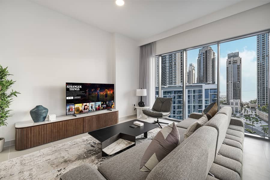 Monthly Rental | 3 BDR + MAIDS | Community and Burj View