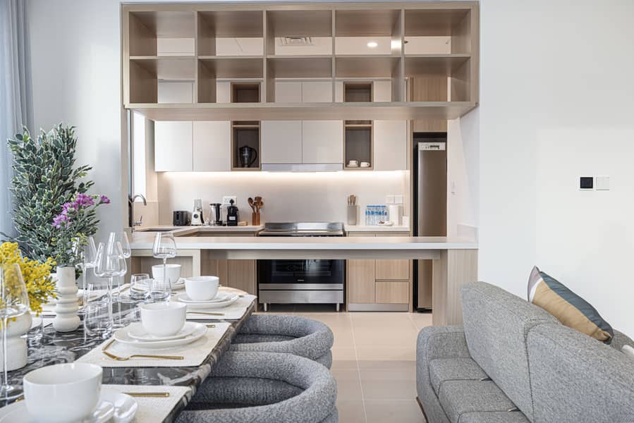 Monthly Rental | 3 BDR + MAIDS | Community and Burj View