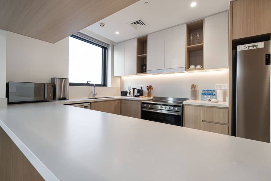 Monthly Rental | 3 BDR + MAIDS | Community and Burj View - Image 14