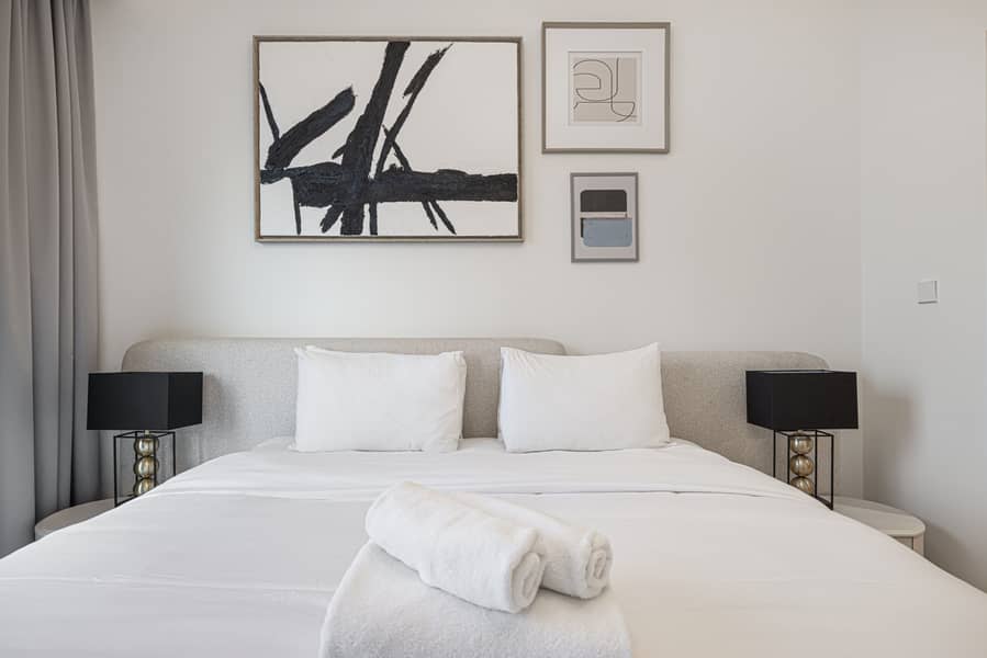 Monthly Rental | 3 BDR + MAIDS | Community and Burj View - Image 33