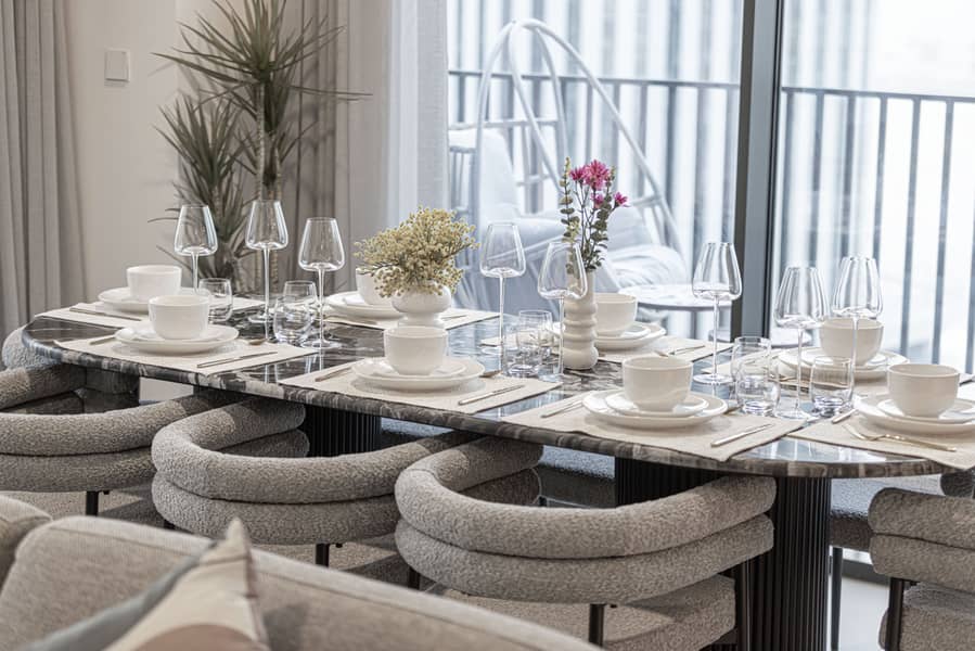 Monthly Rental | 3 BDR + MAIDS | Community and Burj View - Image 42