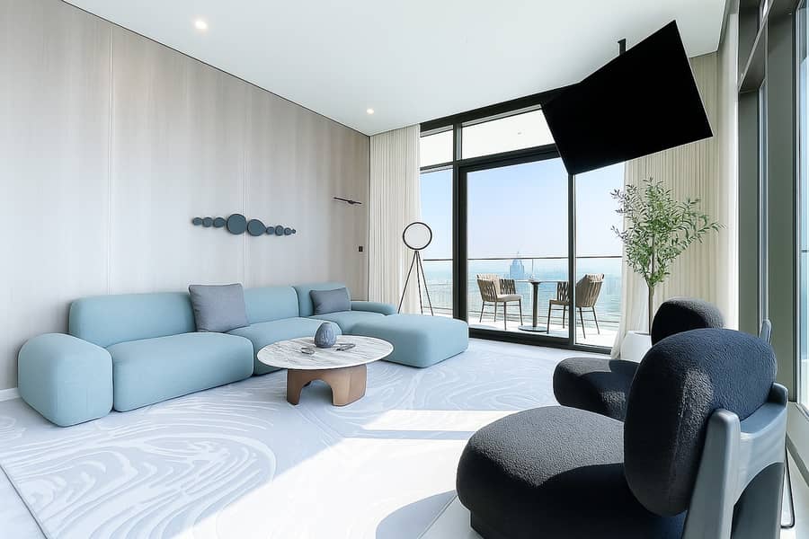 No Commission | Luxury 3-Bedroom Waterfront Apartment | Peninsula Five, Business Bay